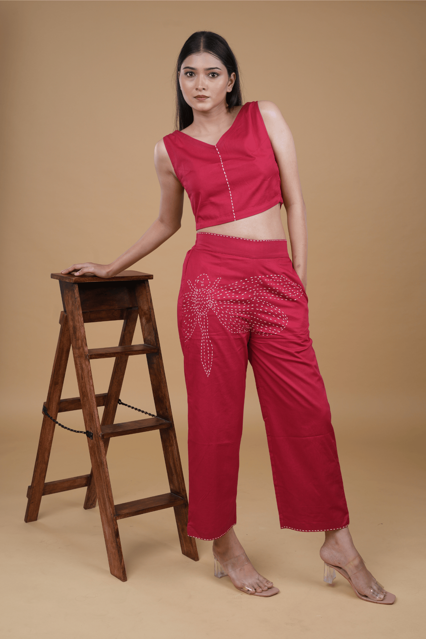 Red Wing Flow Co-ord