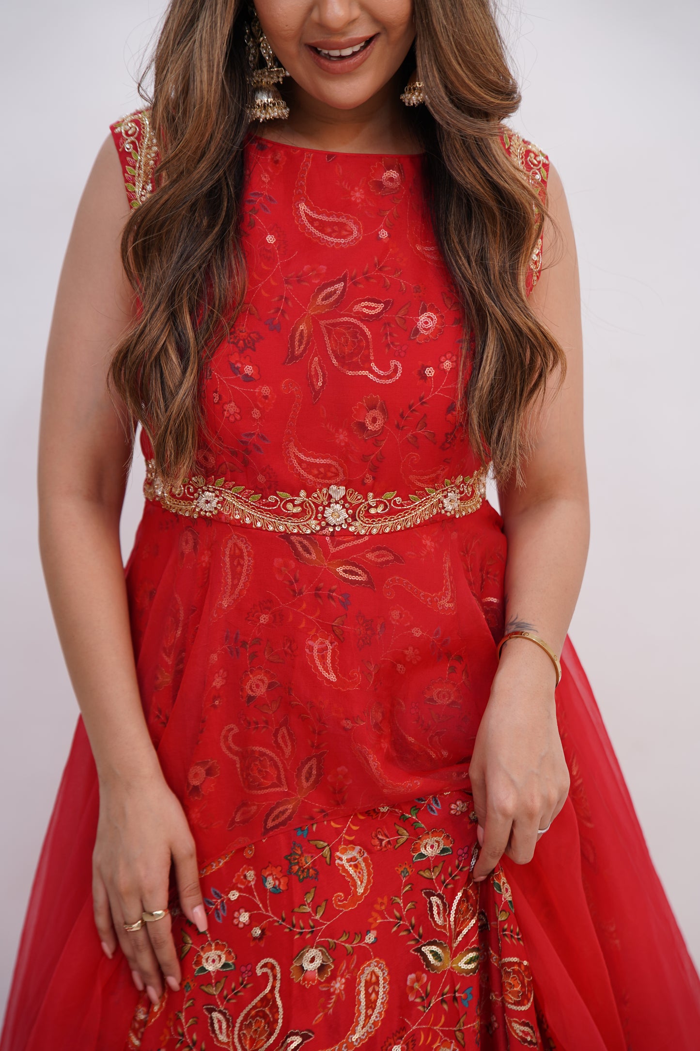 Double Layer Asymmetrical Dress
