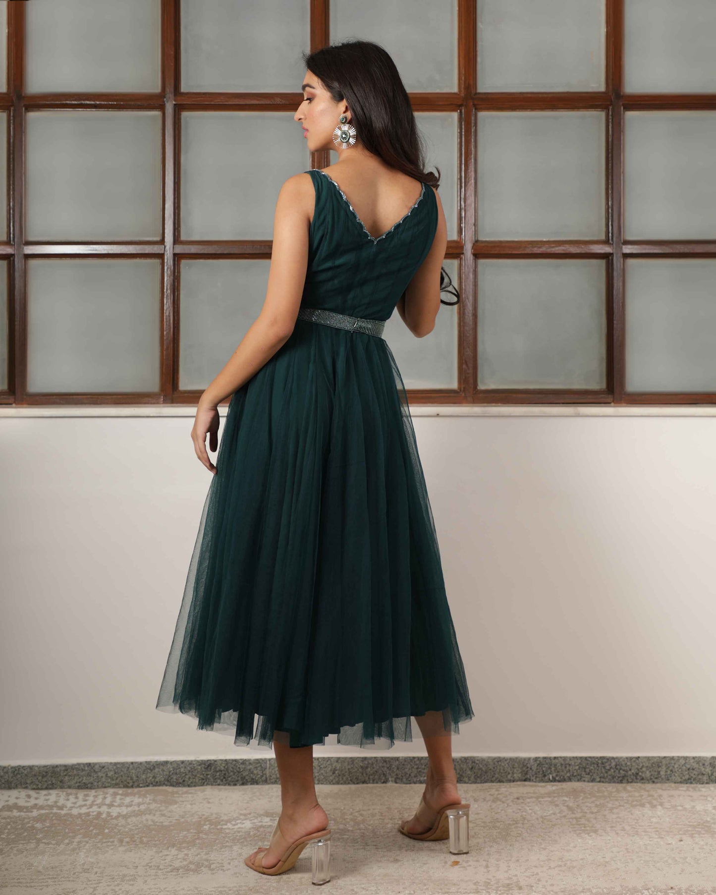 Zoella Sleeveless Calf Length Dress