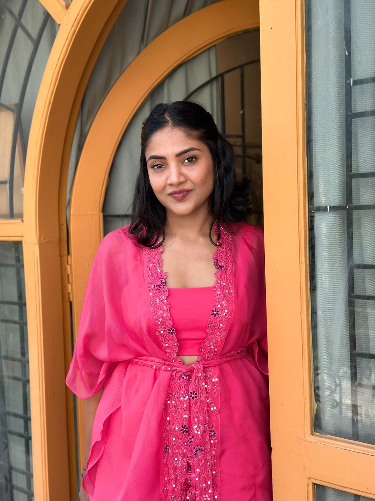 Hand Embroidered Co-ord Set