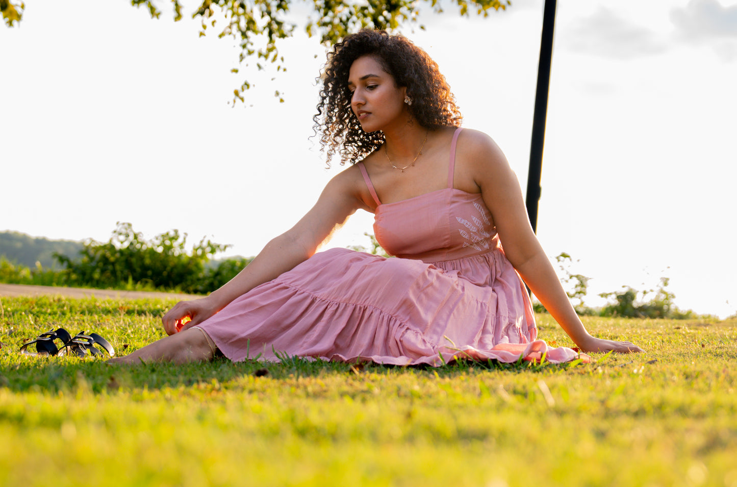 SIGA - Blush pink dress