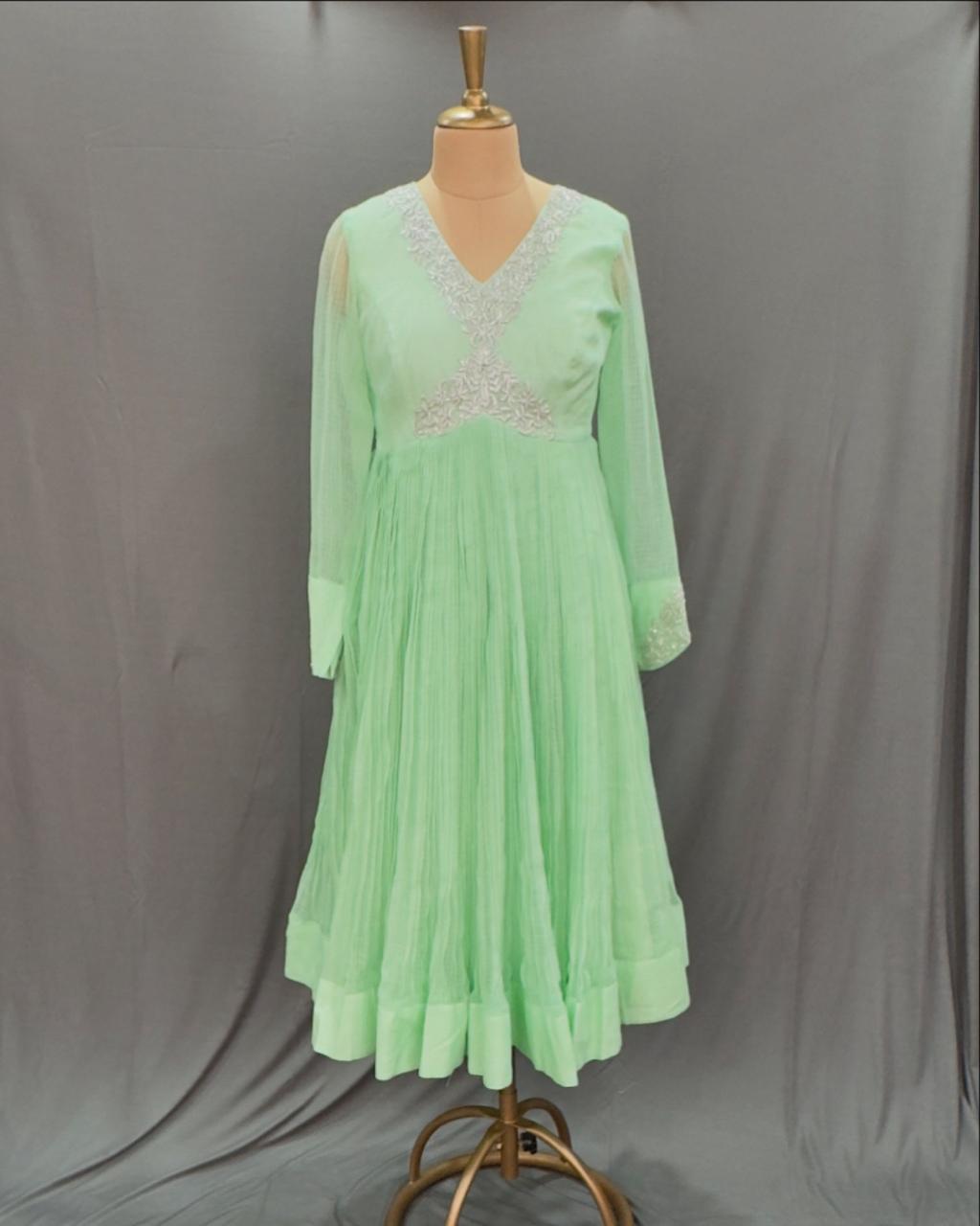 Cutdana Work Kota Dress
