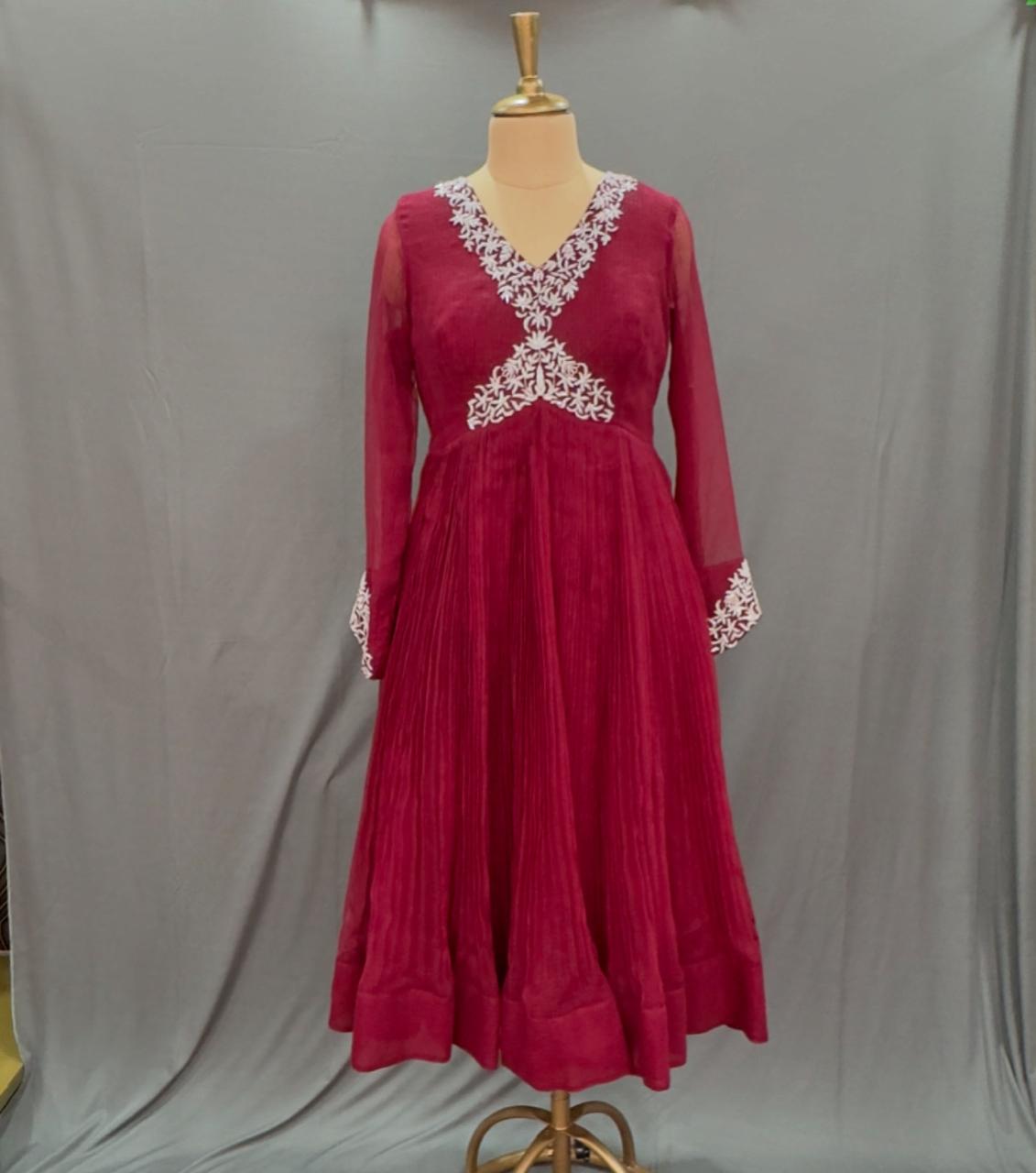 Cutdana Work Kota Dress